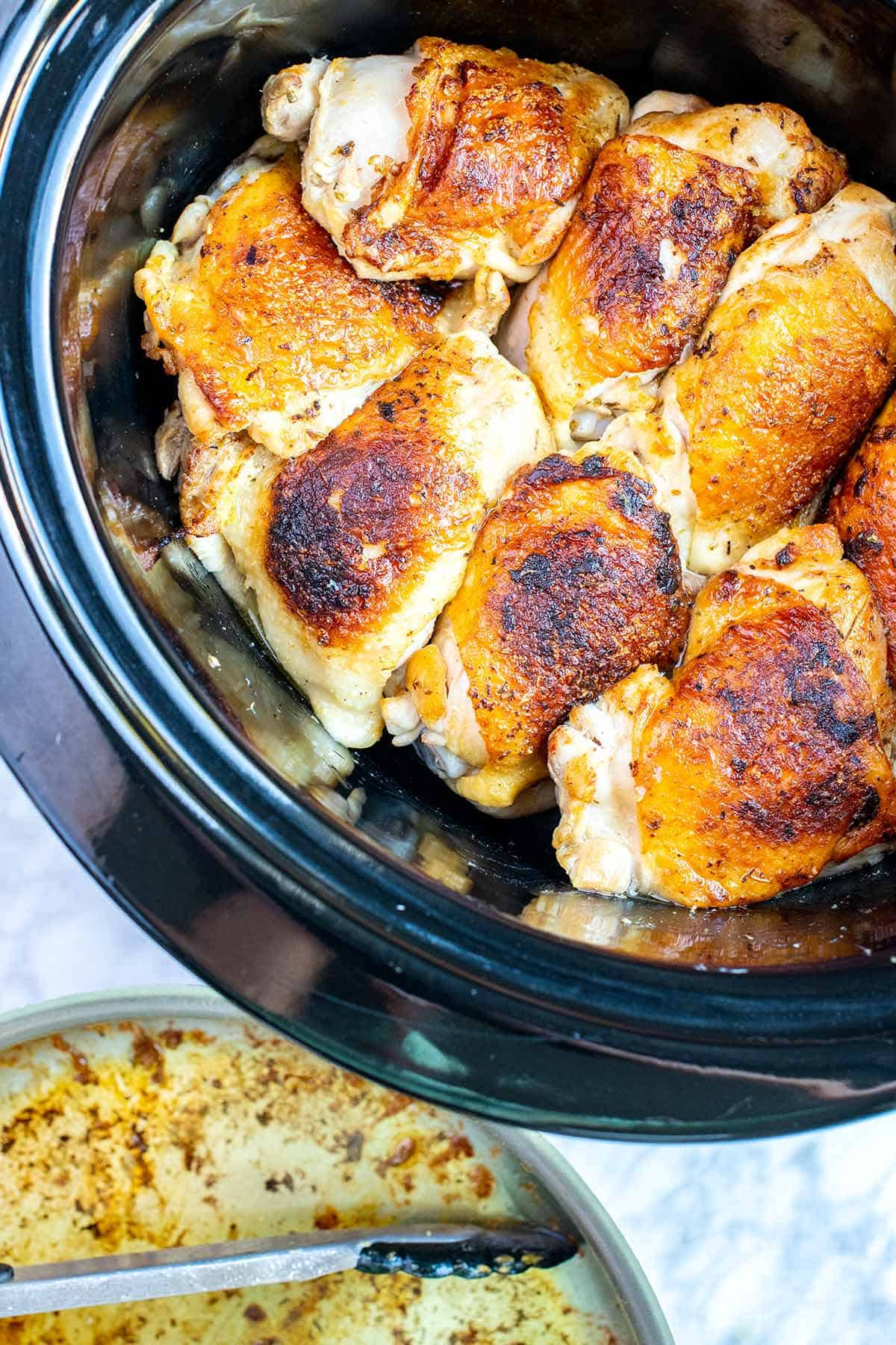 Slow Cooker Lemon Chicken Thighs
 Ultimate Slow Cooker Lemon Chicken Thighs