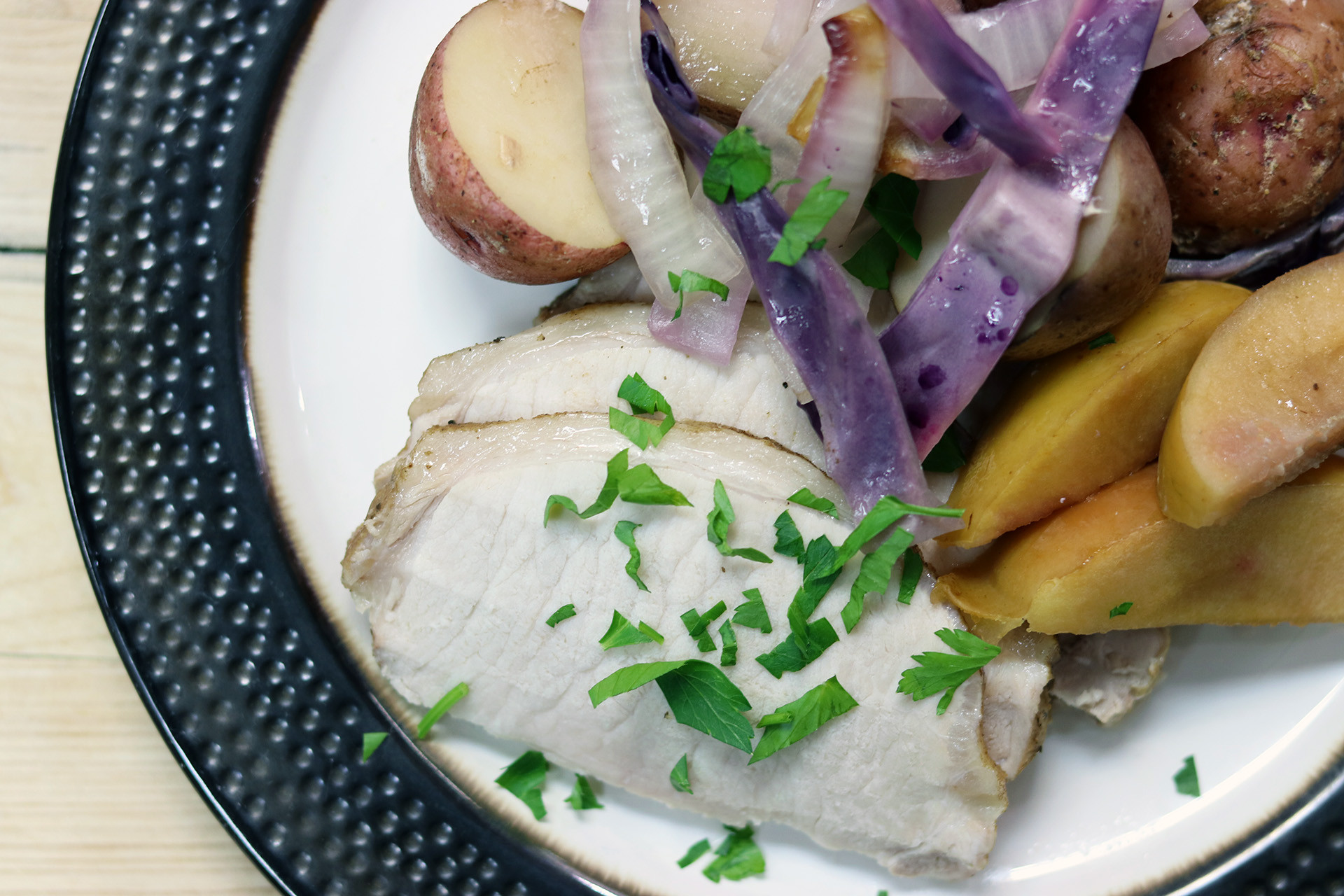 Slow Cooker Pork Tenderloin With Apples And Onions
 Slow Cooker Apple & ion Pork Loin Pork Recipes Slow
