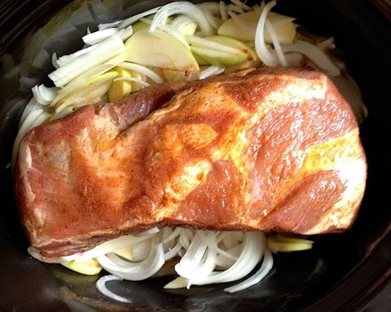Slow Cooker Pork Tenderloin With Apples And Onions
 Slow Cooker Pulled Pork with Apples and ions