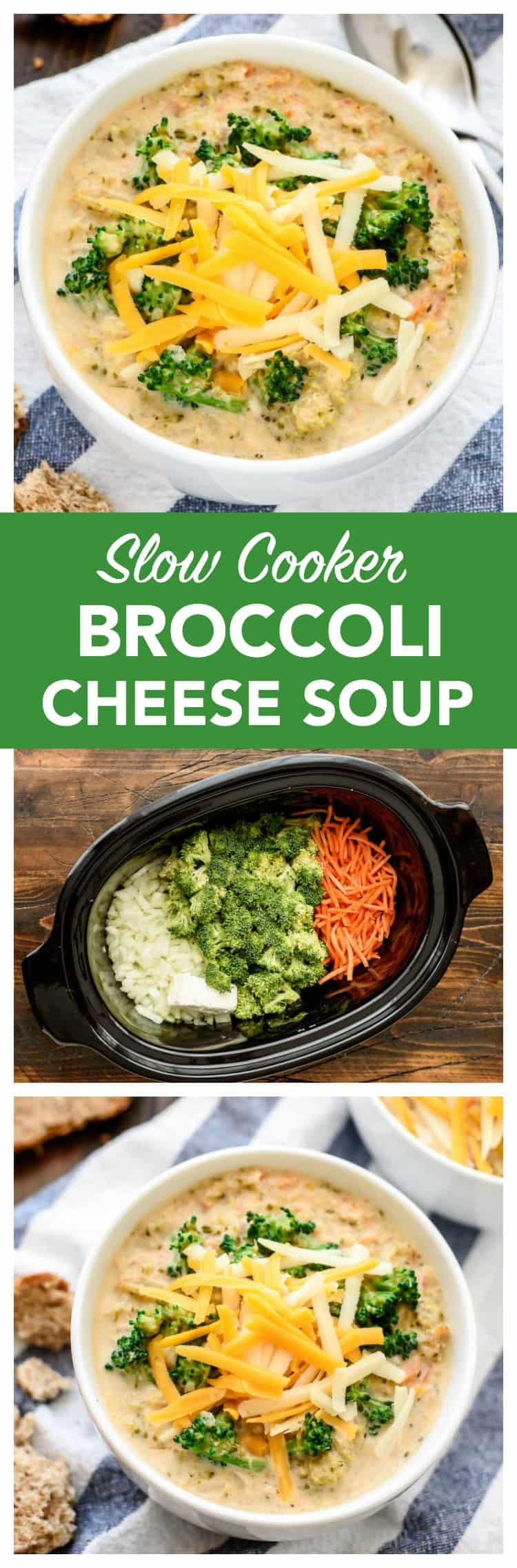 Slow Cooker Potato Broccoli Soup
 Slow Cooker Broccoli Cheese Soup