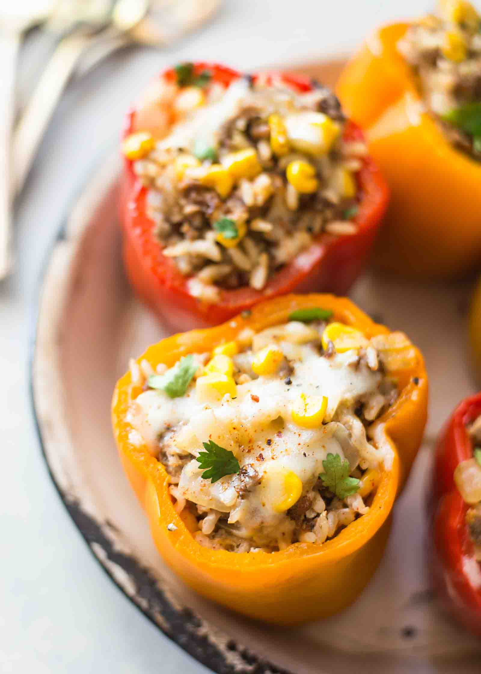 Slow Cooker Stuffed Bell Peppers
 Slow Cooker Cajun Spiced Stuffed Peppers Recipe