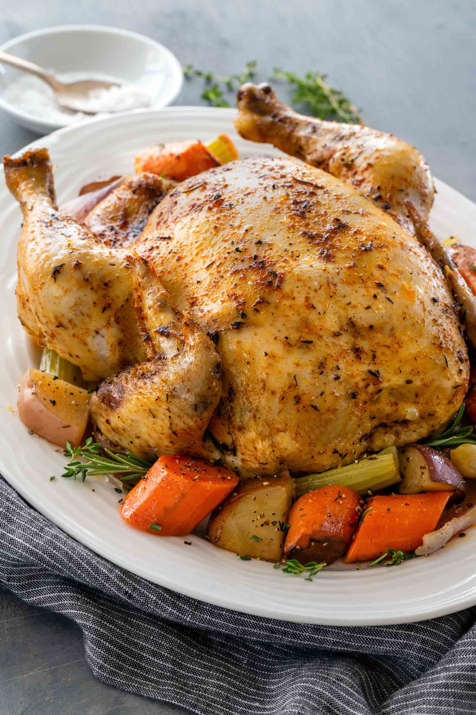 Slow Cooker Whole Chicken Recipe
 Recipes Cafe Delites