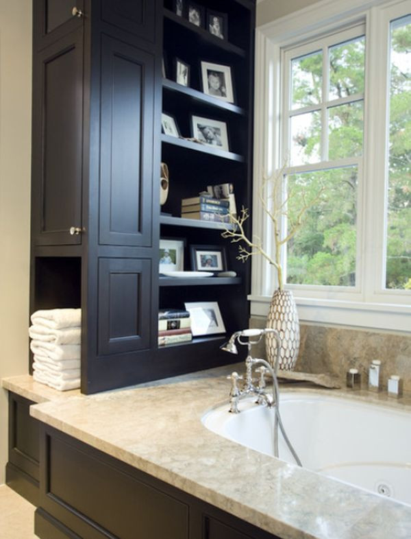 Small Bathroom Storage Ideas
 Small bathrooms with clever storage spaces