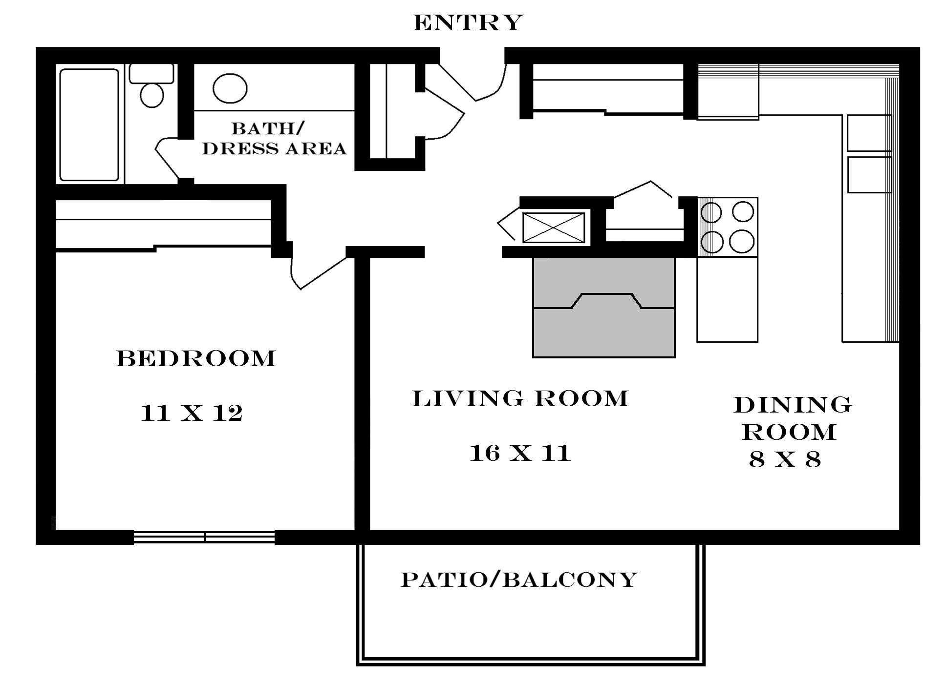 Small Bedroom Floor Plan
 10x10 bedroom floor plan best small floor plans ideas on