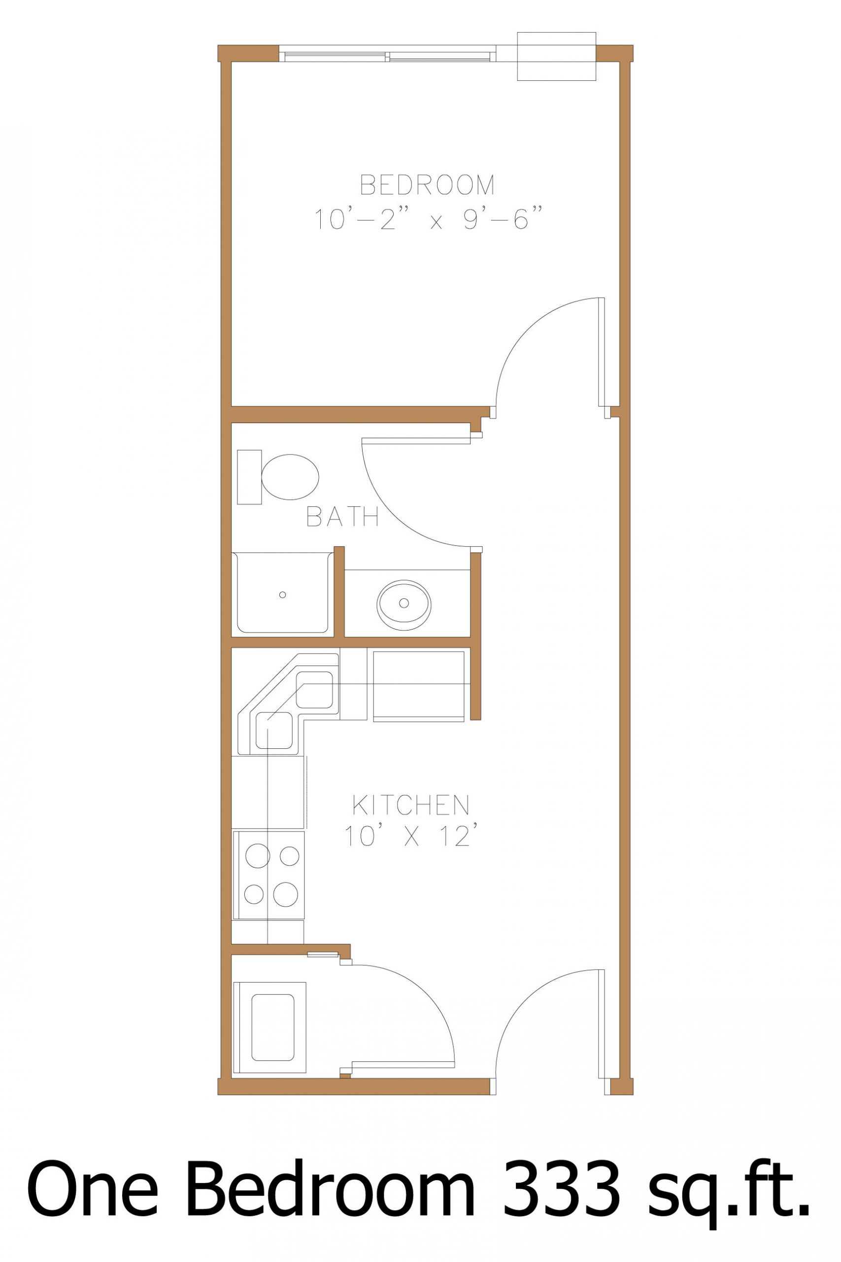Small Bedroom Floor Plan
 Small e Bedroom Apartment Floor Plans