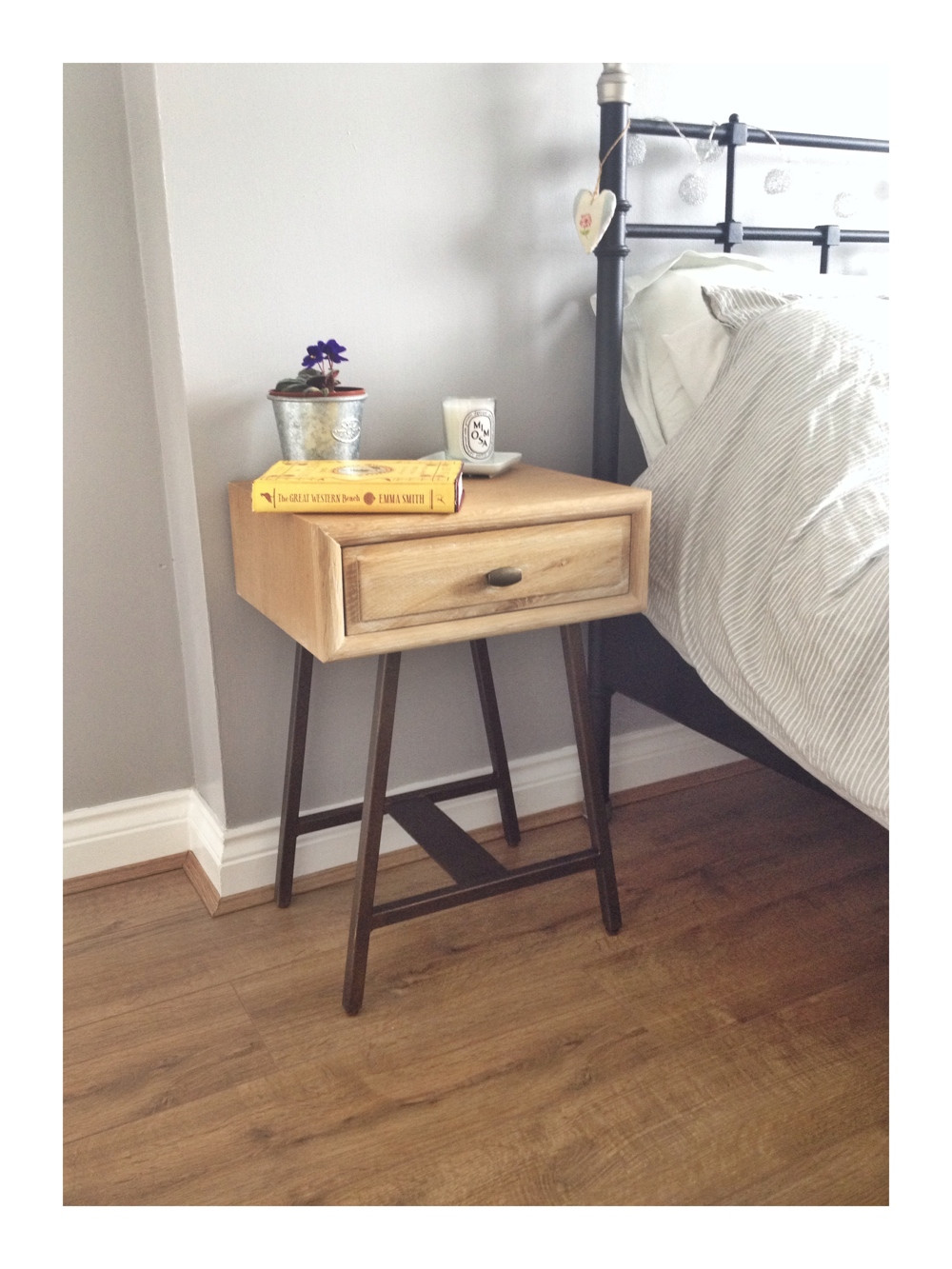 Small Bedroom Table
 Bedroom makeover update – the bedside table