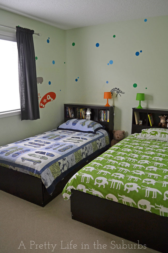 Small Boys Bedroom
 House Tour My Boys d Bedroom A Pretty Life In The