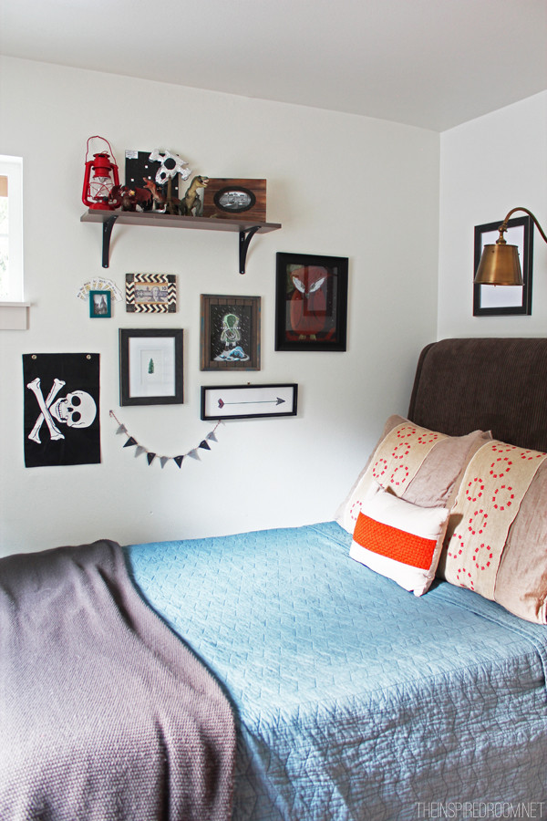 Small Boys Bedroom
 Teen Boy s Small Bedroom An Update The Inspired Room