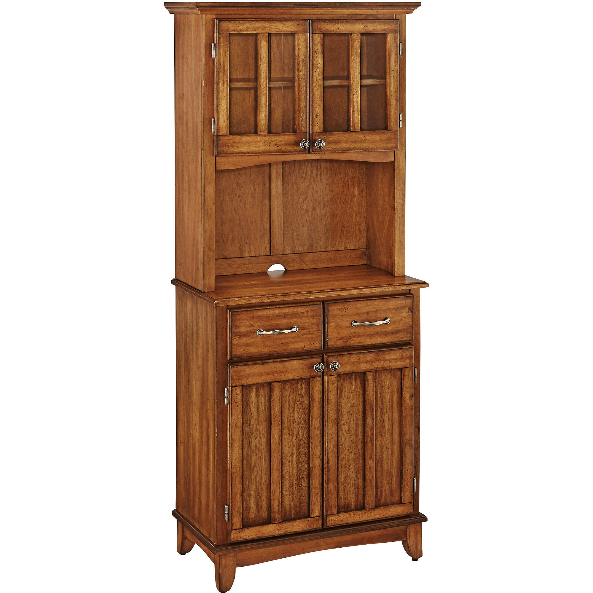 Small Kitchen Buffet Cabinet
 Home Styles Small Buffet With Two Door Hutch Cottage Oak