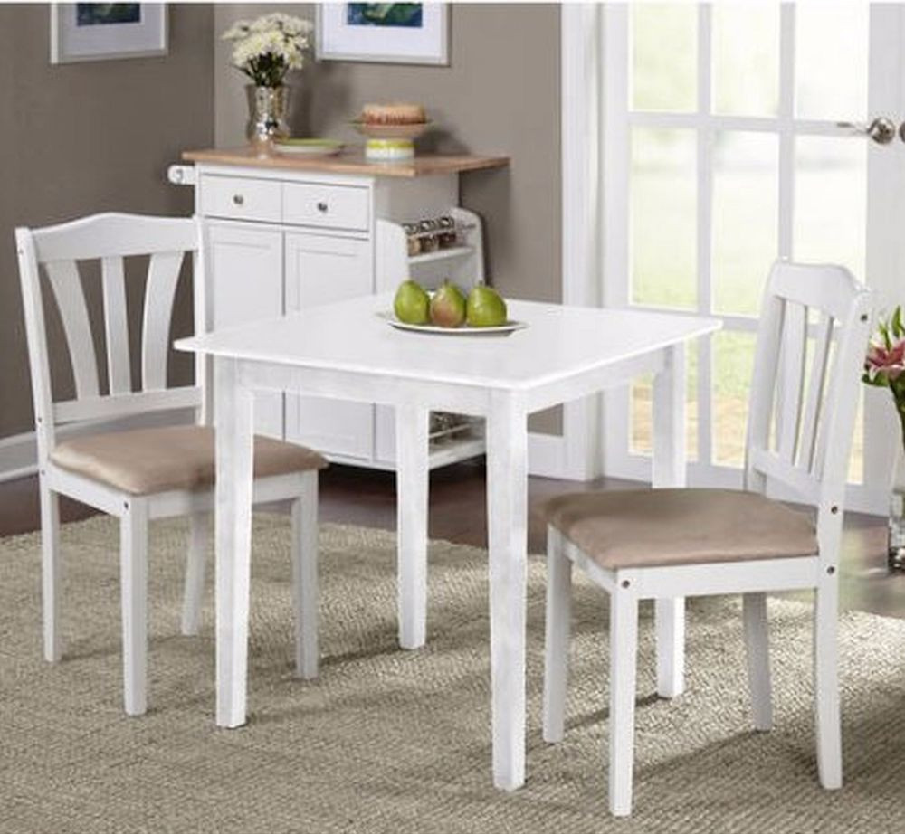 Small Kitchen Dinette Set
 Small Kitchen Table Sets Nook Dining and Chairs 2 Bistro