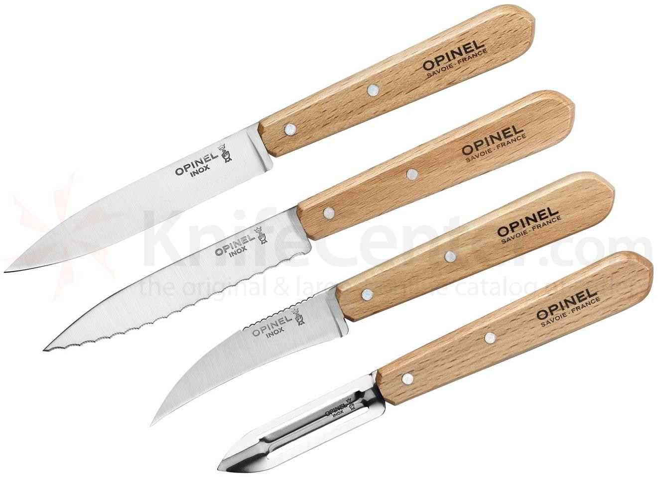 Small Kitchen Knife
 Opinel 4 Piece Essentials Small Kitchen Knives Set