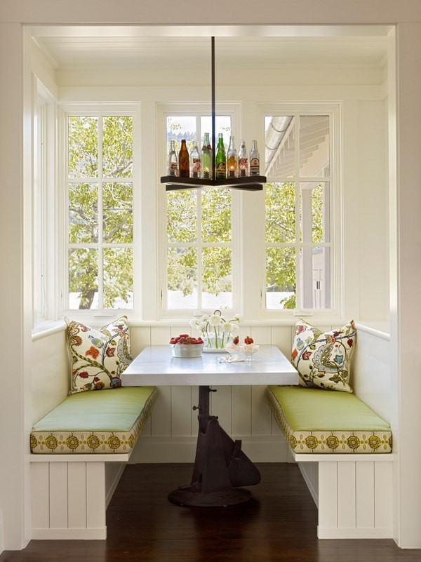 Small Kitchen Nook Ideas
 How to arrange an adorable breakfast nook in the kitchen