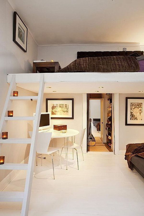 Small Loft Bedroom Ideas
 30 Cool Loft Beds for Small Rooms