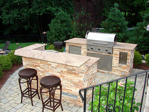 Small Outdoor Kitchen
 Small Outdoor Kitchen Projects Outdoor Living of New Jersey
