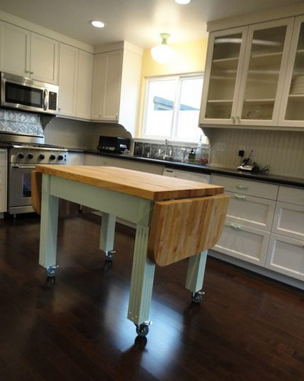 Small Portable Kitchen Island
 Portable Kitchen Islands They Make Reconfiguration Easy