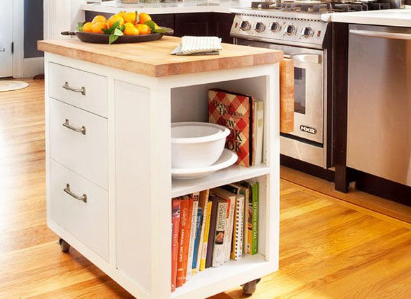 Small Portable Kitchen Islands
 52 Kitchen Island Designs for Small Space