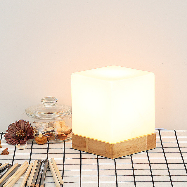 Small Table Lamps For Bedroom
 Wood Led Decorative Small Table Lamp E27 Table Lamps For