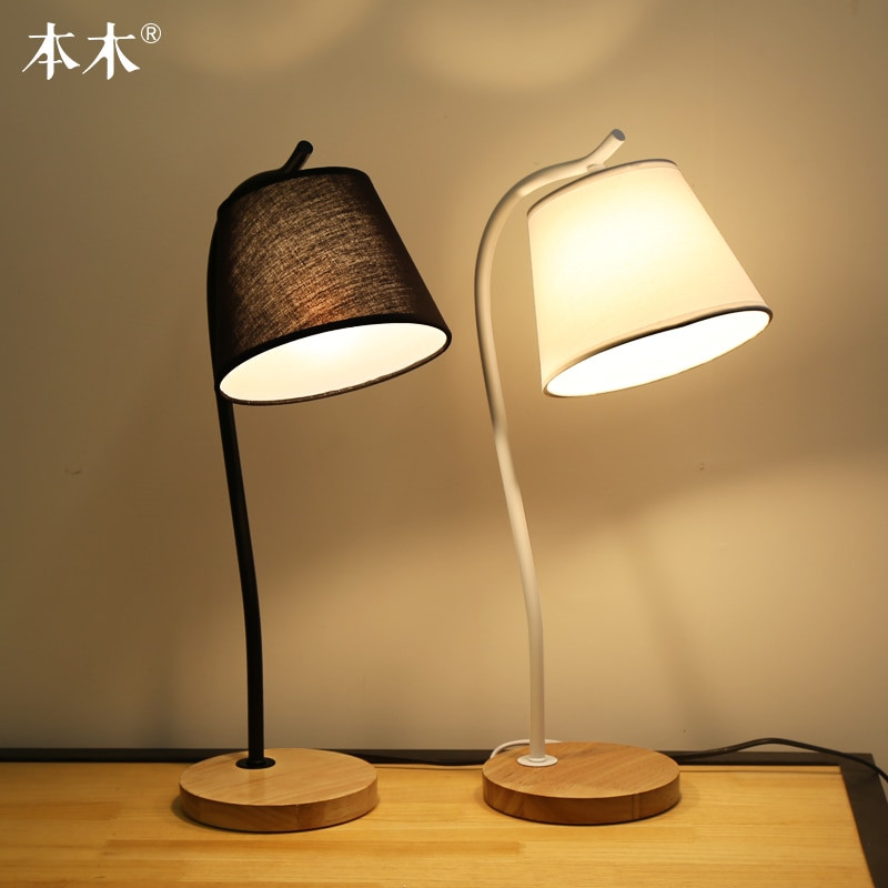 Small Table Lamps For Bedroom
 Aliexpress Buy Simple Fabric Table Lamp Dimmable