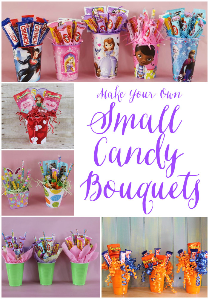 Small Valentines Gift Ideas
 Making Small Candy Bouquets