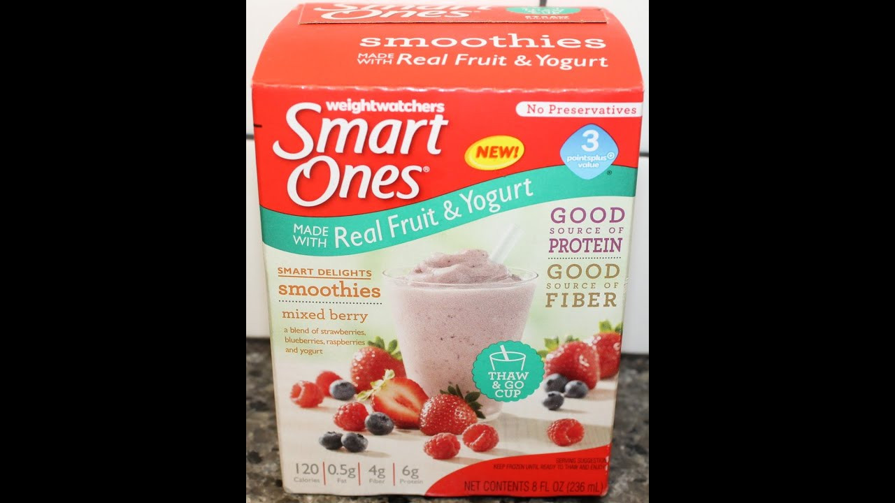 Smart Ones Smoothies
 Weight Watchers Smart es Smart Delights Smoothies Mixed