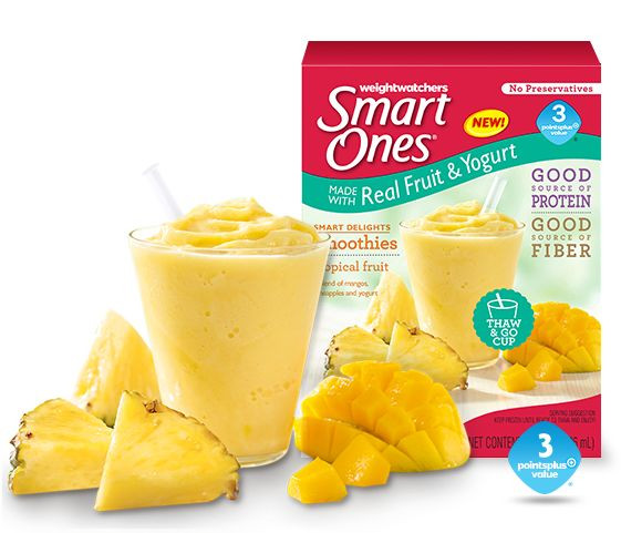 Smart Ones Smoothies
 Weight Watchers Smart es Tropical Fruit Smoothie