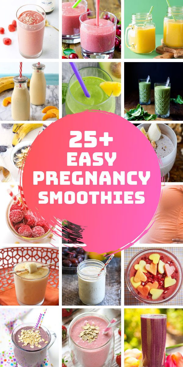 Smoothie Recipes For Pregnancy
 25 Easy Pregnancy Smoothie Recipes Perfect for your
