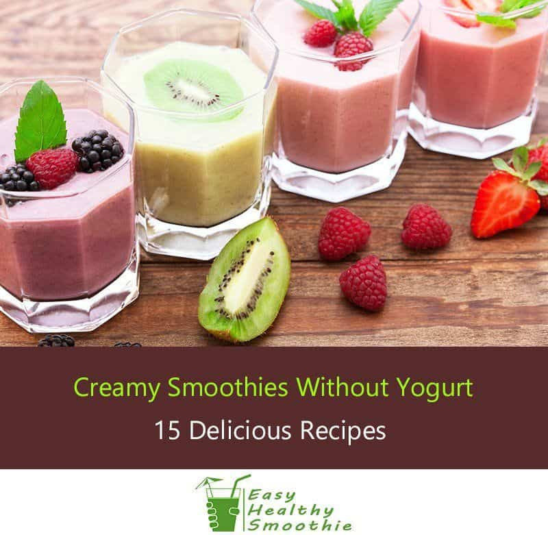 Smoothies Without Yogurt
 15 Creamy Smoothie Recipes Without Yogurt No Dairy At All