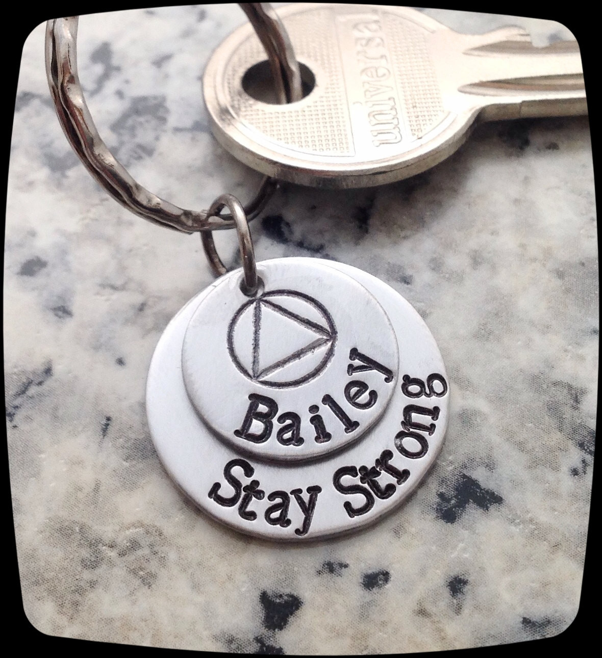 Sober Anniversary Gift Ideas
 Sobriety Gift Stay Strong Sobriety Addiction by ThatKindaGirl