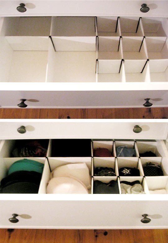 Sock Organizer DIY
 Sock Drawer Organizer s and for