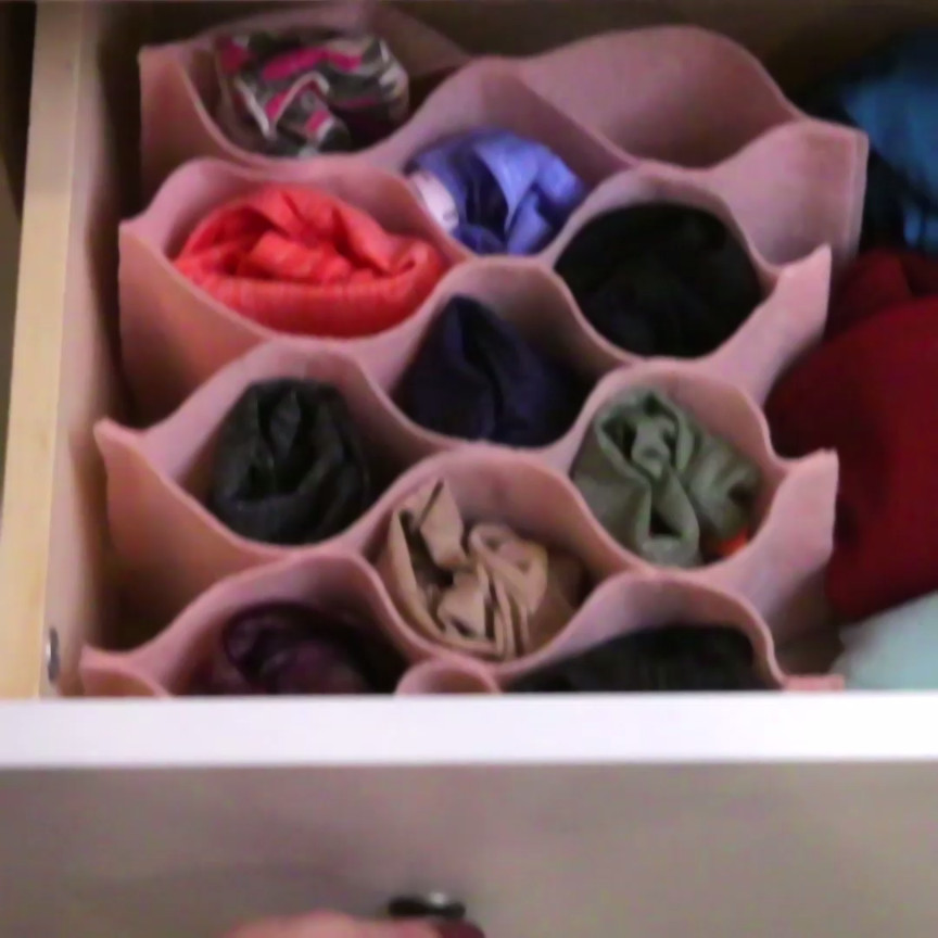 Sock Organizer DIY
 Keep Socks And Un s Neat With This Drawer Organizer