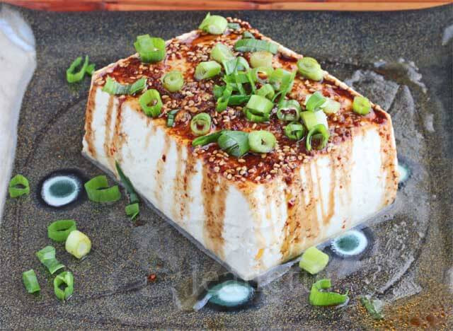 Soft Silken Tofu Recipes
 Warm Tofu with Spicy Garlic Soy Sesame Sauce Recipe
