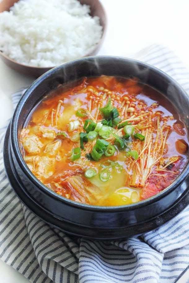 Soft Silken Tofu Recipes
 Spicy Korean Silken Soft Tofu Stew Soondubu Jjigae