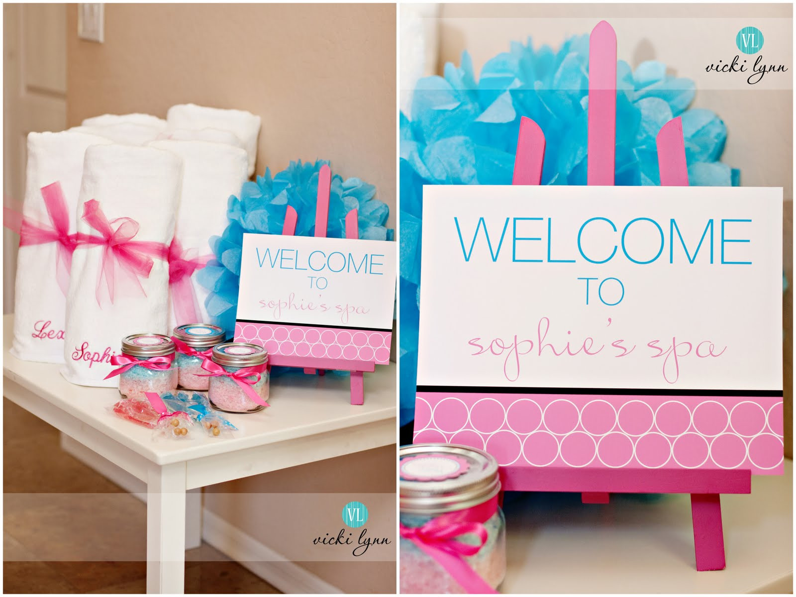 Spa Party Ideas For Kids
 The TomKat Studio Real Parties Sophie s Fabulous Spa