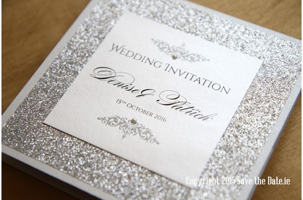 Sparkly Wedding Invitations
 The Lantana