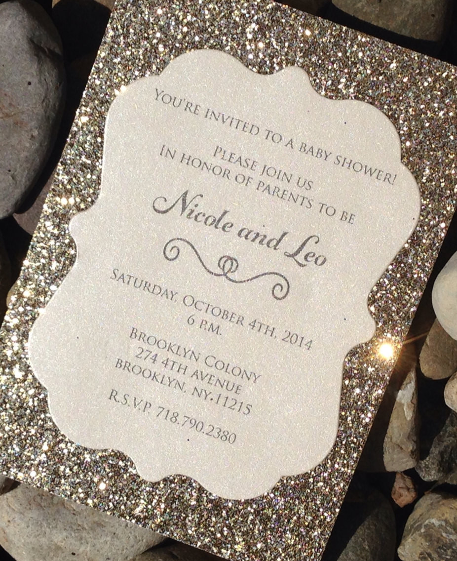 Sparkly Wedding Invitations
 Tags