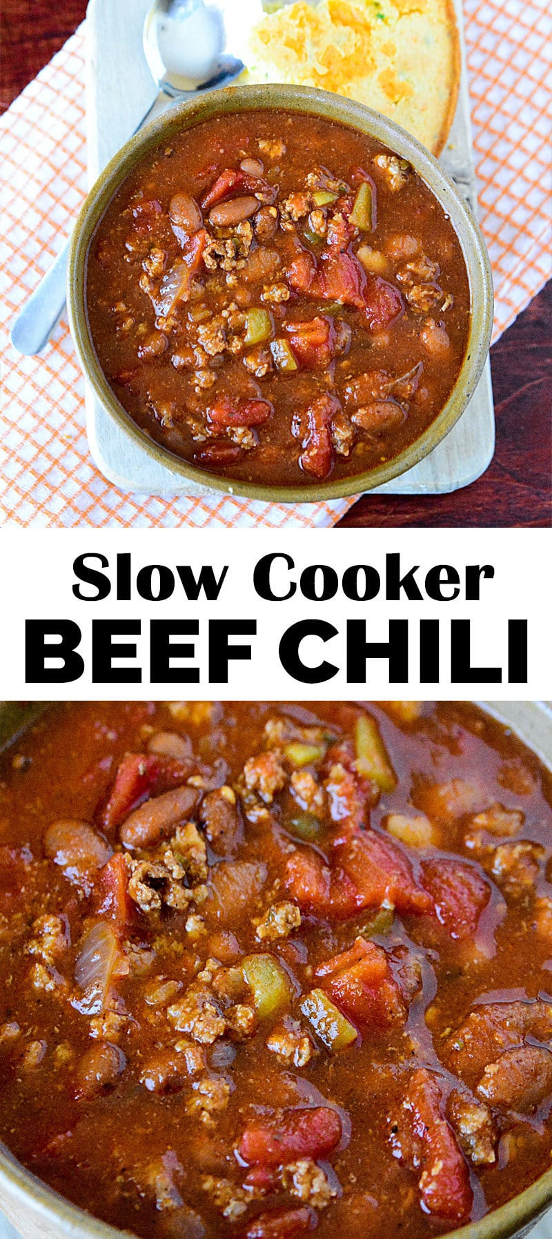Spicy Beef Chili Recipe
 Spicy Slow Cooker Beef Chili Recipe — Dishmaps