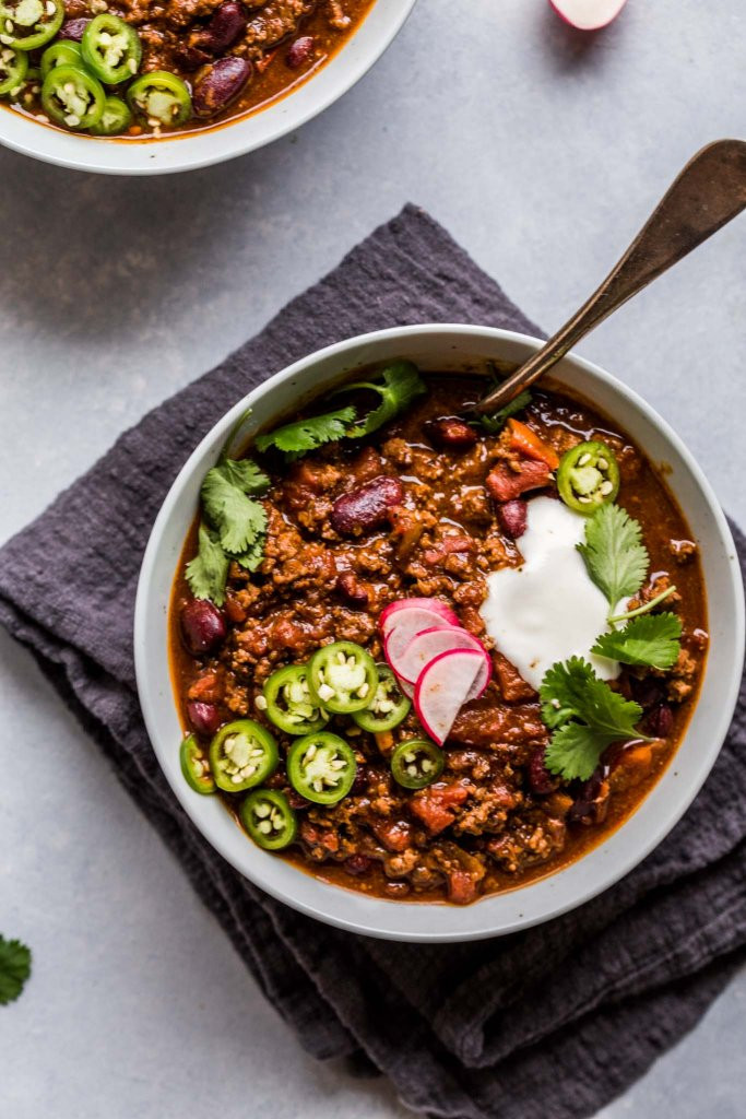 Spicy Beef Chili Recipe
 Erin’s Spicy Beef & Beer Chili
