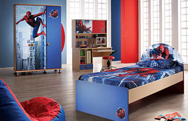 Spiderman Bedroom Decor
 20 Kids Bedroom Ideas With Spiderman Themed
