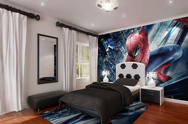 Spiderman Bedroom Decor
 15 Kids Bedroom Design with Spiderman Themes
