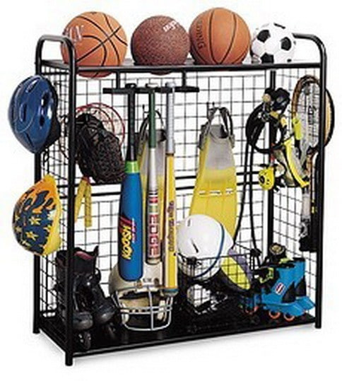 Sports Organizer For Garage
 37 Ideas For A Clutter Free Organized Garage Storage