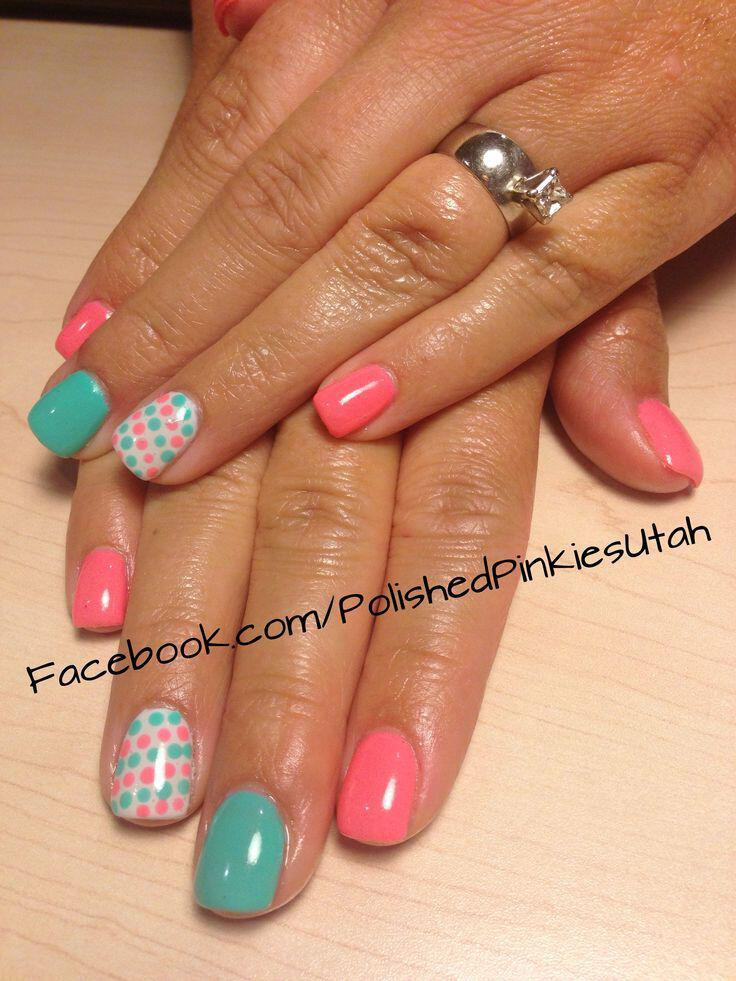 Spring Color Nail Designs
 15 easy polka dot summer nail art ideas to inspiration
