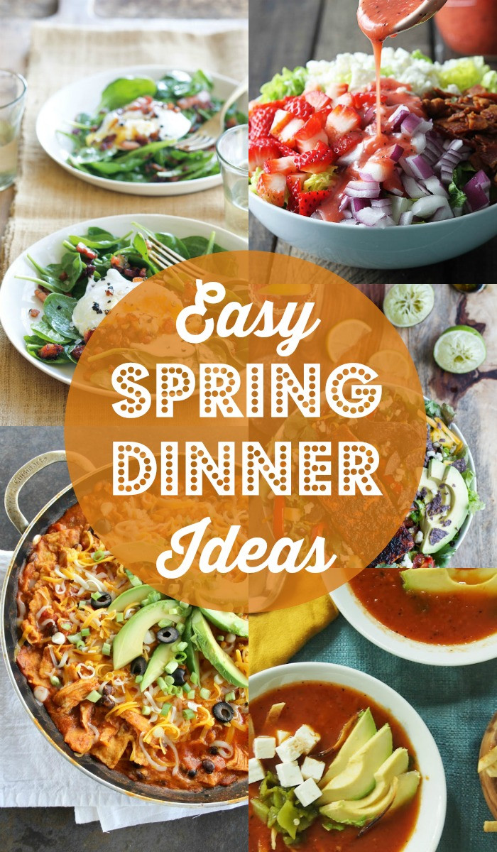 Spring Dinner Recipes
 Easy Spring Dinner Ideas Rainbow Delicious