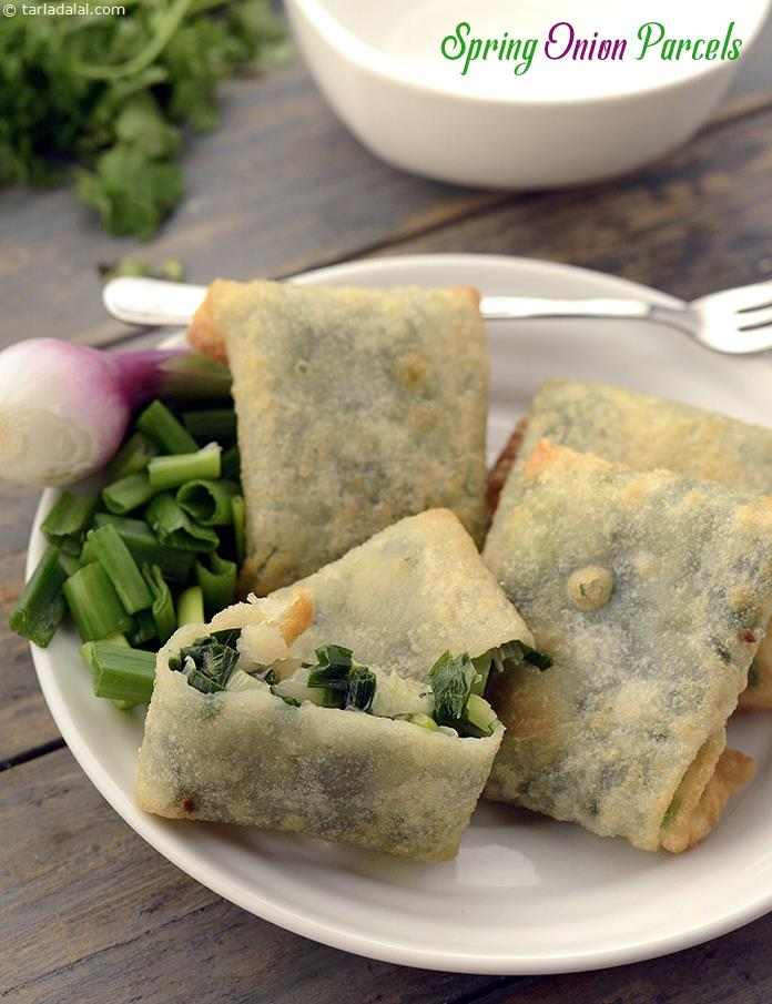 Spring Onion Recipe
 Spring ion Parcels recipe