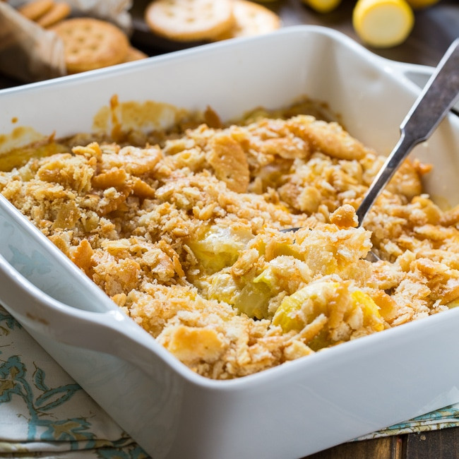 Squash Casserole With Ritz Crackers Lovely Yellow Squash Casserole Spicy Southern Kitchen Of Squash Casserole With Ritz Crackers 