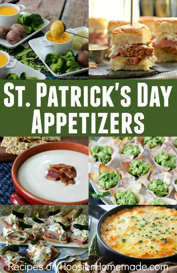 St Patrick Day Appetizers And Desserts
 St Patrick s Day Appetizers Hoosier Homemade