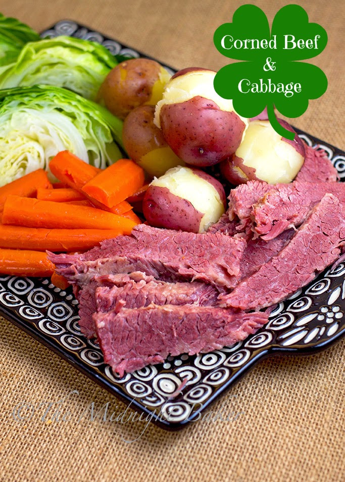 St Patrick Day Corned Beef And Cabbage
 The Midnight Baker St Patrick s Day Corned Beef and Cabbage