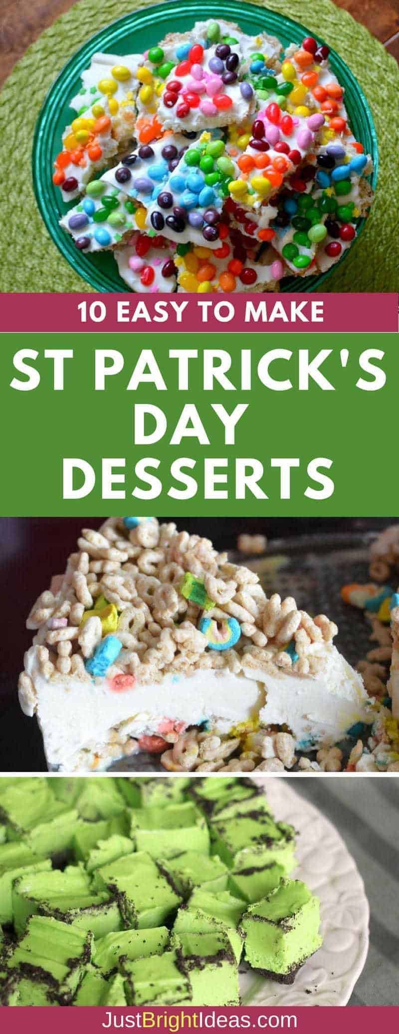 St Patrick Day Desserts Easy
 10 Totally Green St Patrick s Day Desserts for Kids