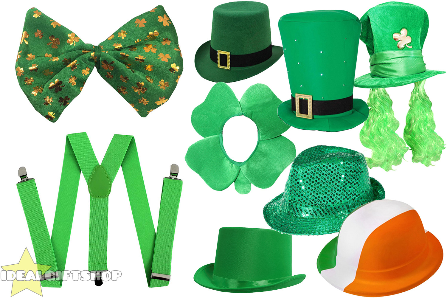 St Patrick's Day Activities
 IRISH ST PATRICK S DAY CHOOSE YOUR SET FANCY DRESS GREEN