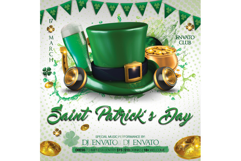 St Patrick's Day Activities
 St Patrick s Day Flyer And Poster By artolus