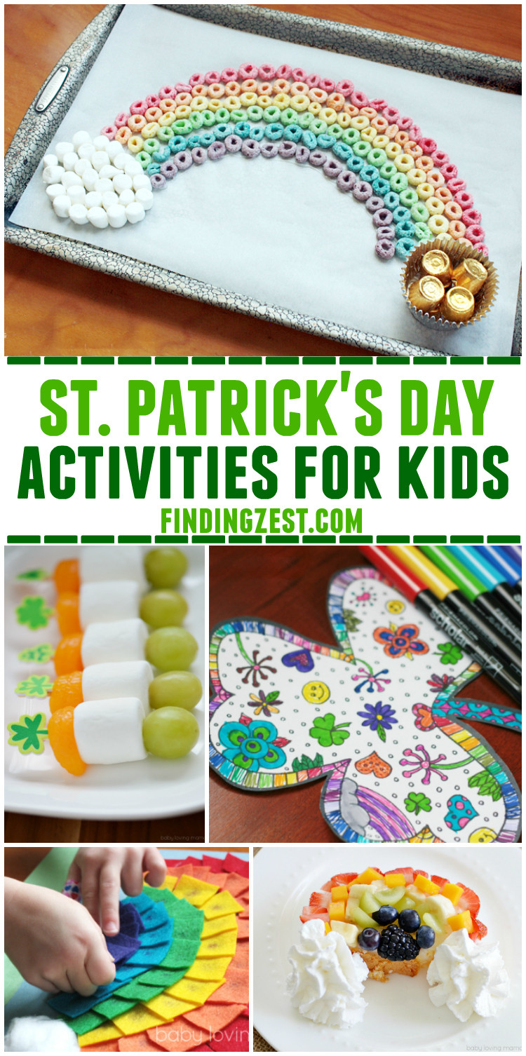 St. Patrick's Day Activities For Kids
 Shamrock Coloring Page Free Printable Finding Zest